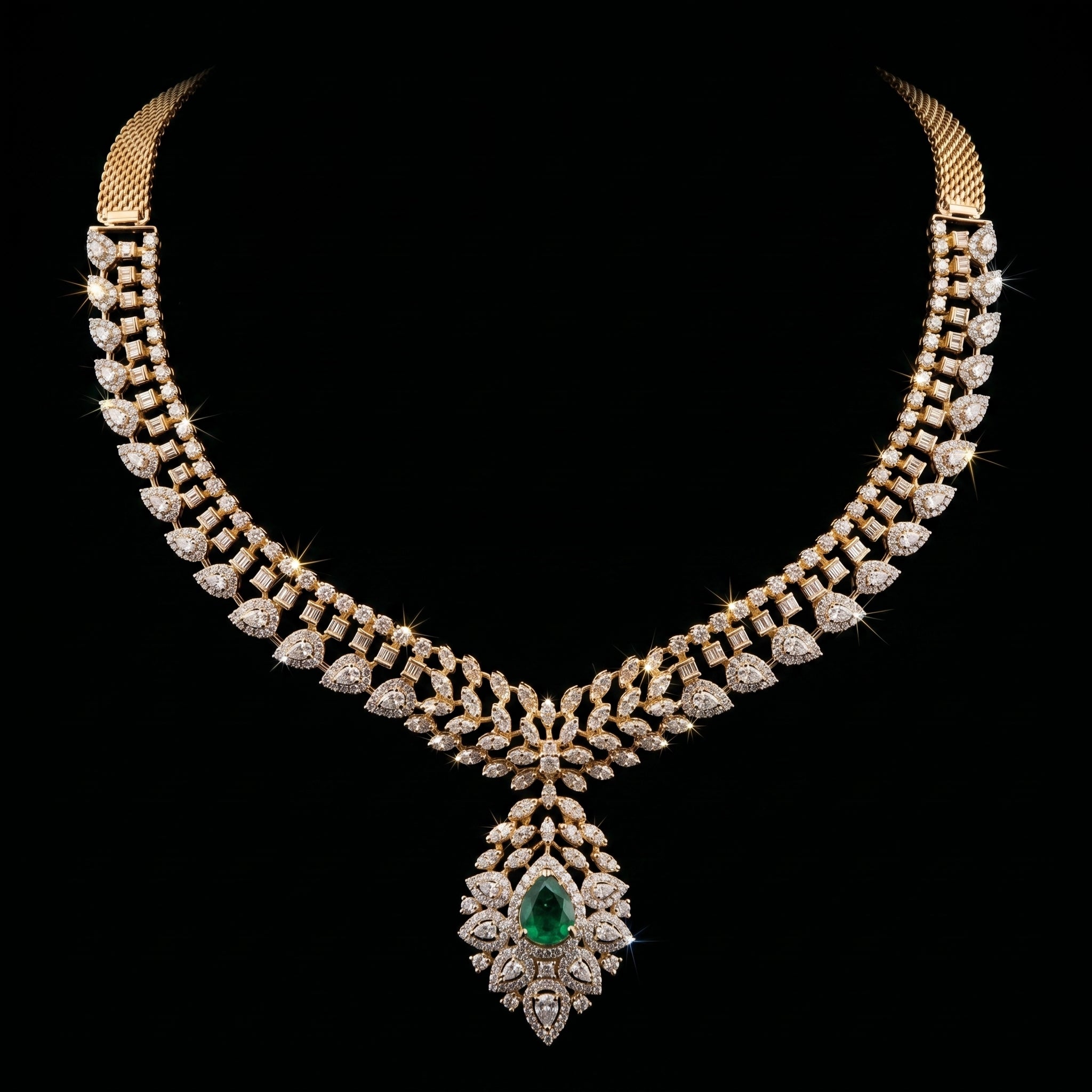 9.59Ct of Necklace With Purity of 14K