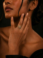 1Ct of Ring with the Purity of 18k