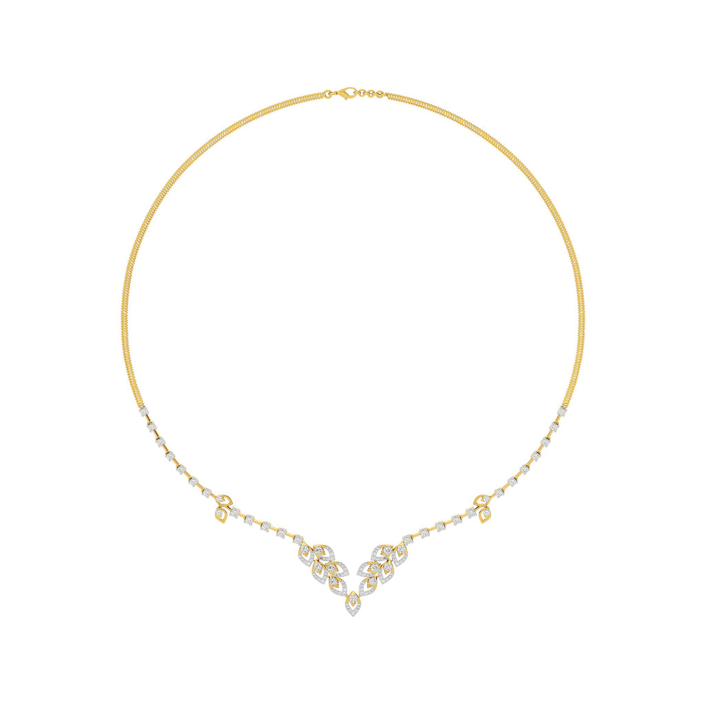 208.8Ct Round shape Necklaces Purity of 14KT