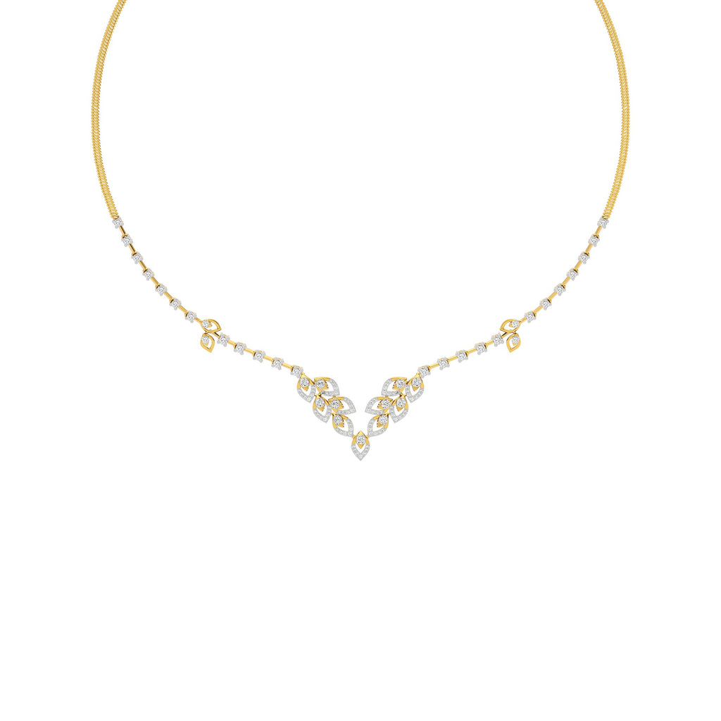 208.8Ct Round shape Necklaces Purity of 14KT