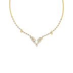 208.8Ct Round shape Necklaces Purity of 14KT