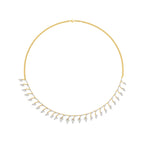 500.49Ct Round shape Necklaces Purity of 18KT