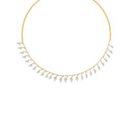 500.49Ct Round shape Necklaces Purity of 18KT