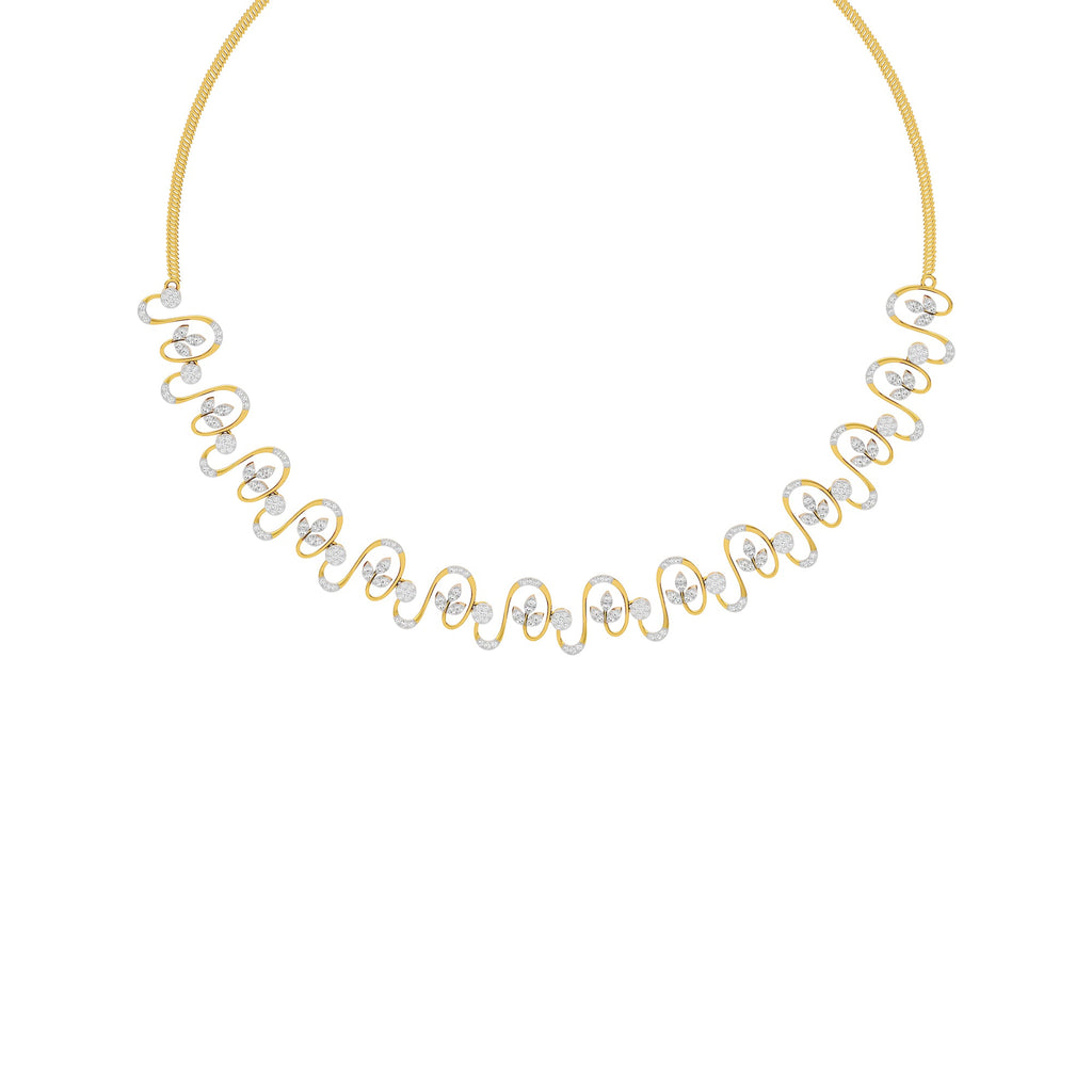 659.68Ct Round shape Necklaces Purity of 14KT