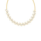 659.68Ct Round shape Necklaces Purity of 14KT