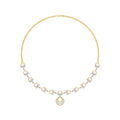 405.02Ct Round shape Necklaces Purity of 18KT