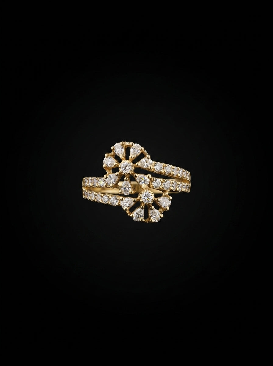 1Ct of Ring with the Purity of 18K