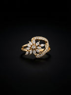 0.9Ct of Ring with the Purity of 18K