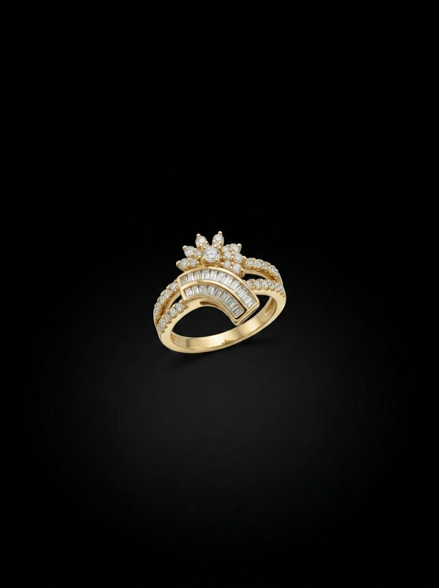 1Ct of Ring with the Purity of 18K
