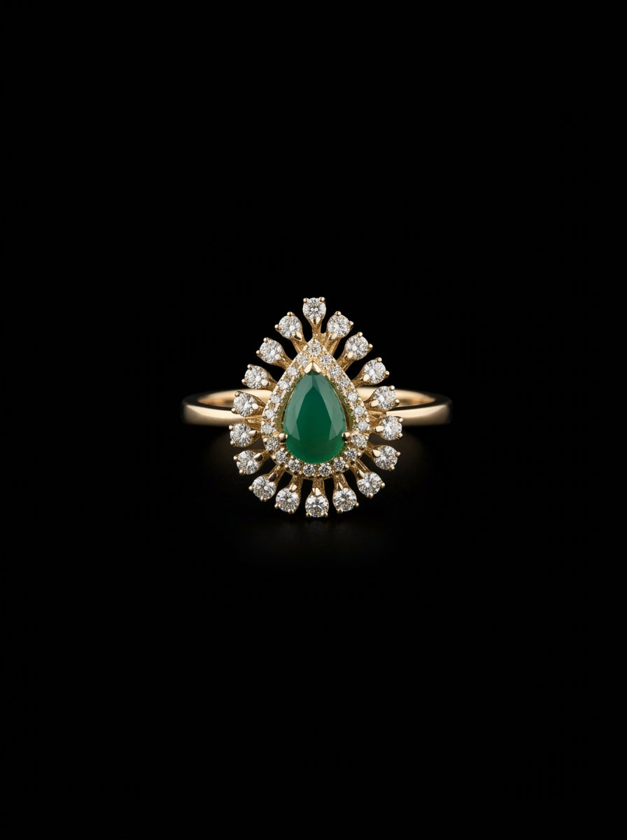 2.5Ct of Ring with the Purity of 18k