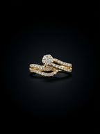 1Ct of Ring with the Purity of 18k