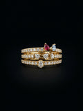 0.7Ct of Ring with the Purity of 18k