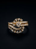 0.9Ct of Ring with the Purity of 18k