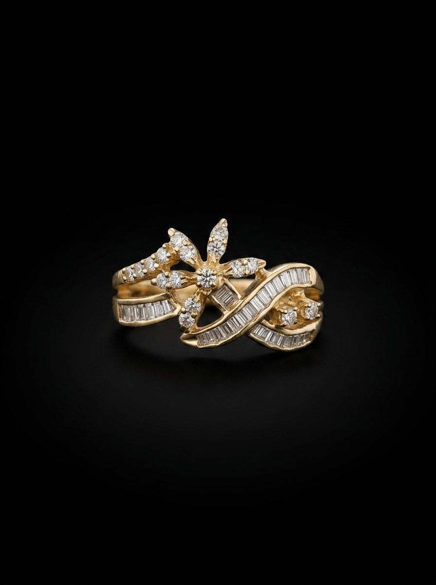 0.55Ct of Ring with the Purity of 18k