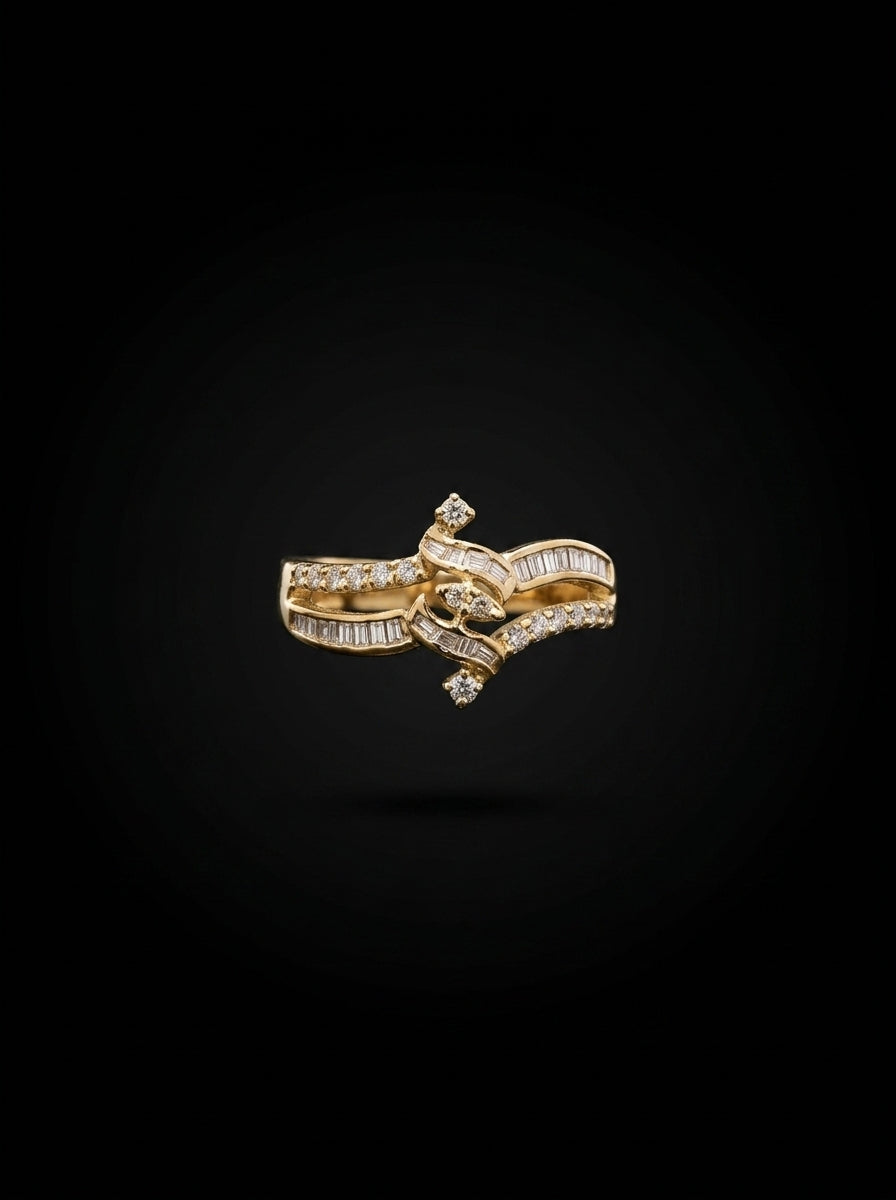 0.4Ct of Ring with the Purity of 18k