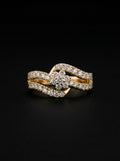 0.7Ct of Ring with the Purity of 18k