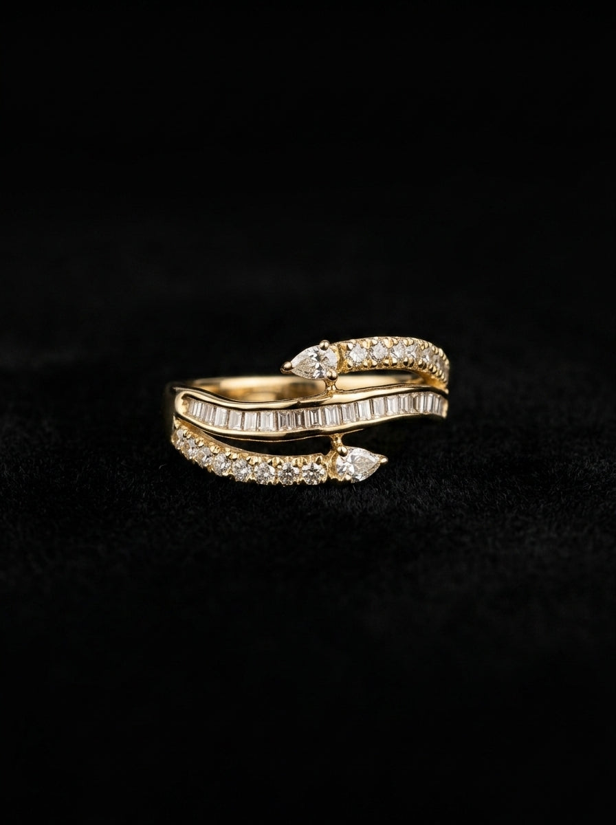 0.5Ct of Ring with the Purity of 18k
