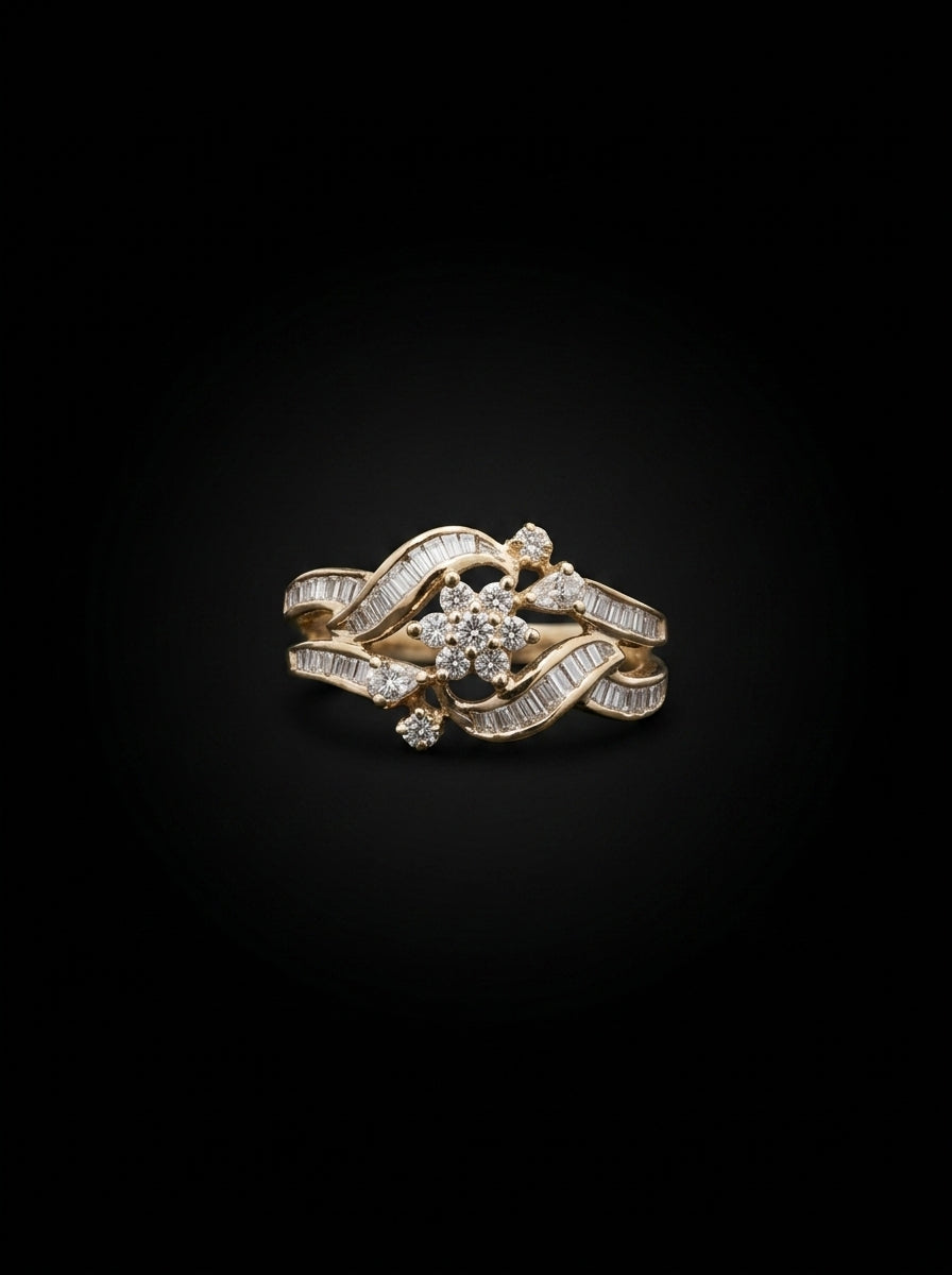 0.65Ct of Ring with the Purity of 18k