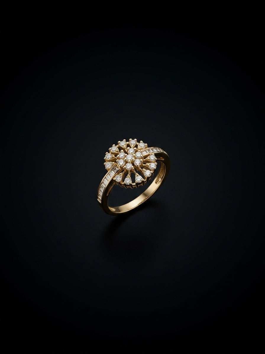 0.65Ct of Ring with the Purity of 18k