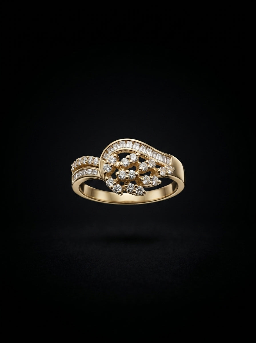 0.45Ct of Ring with the Purity of 18k