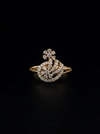 0.6Ct of Ring with the Purity of 18k