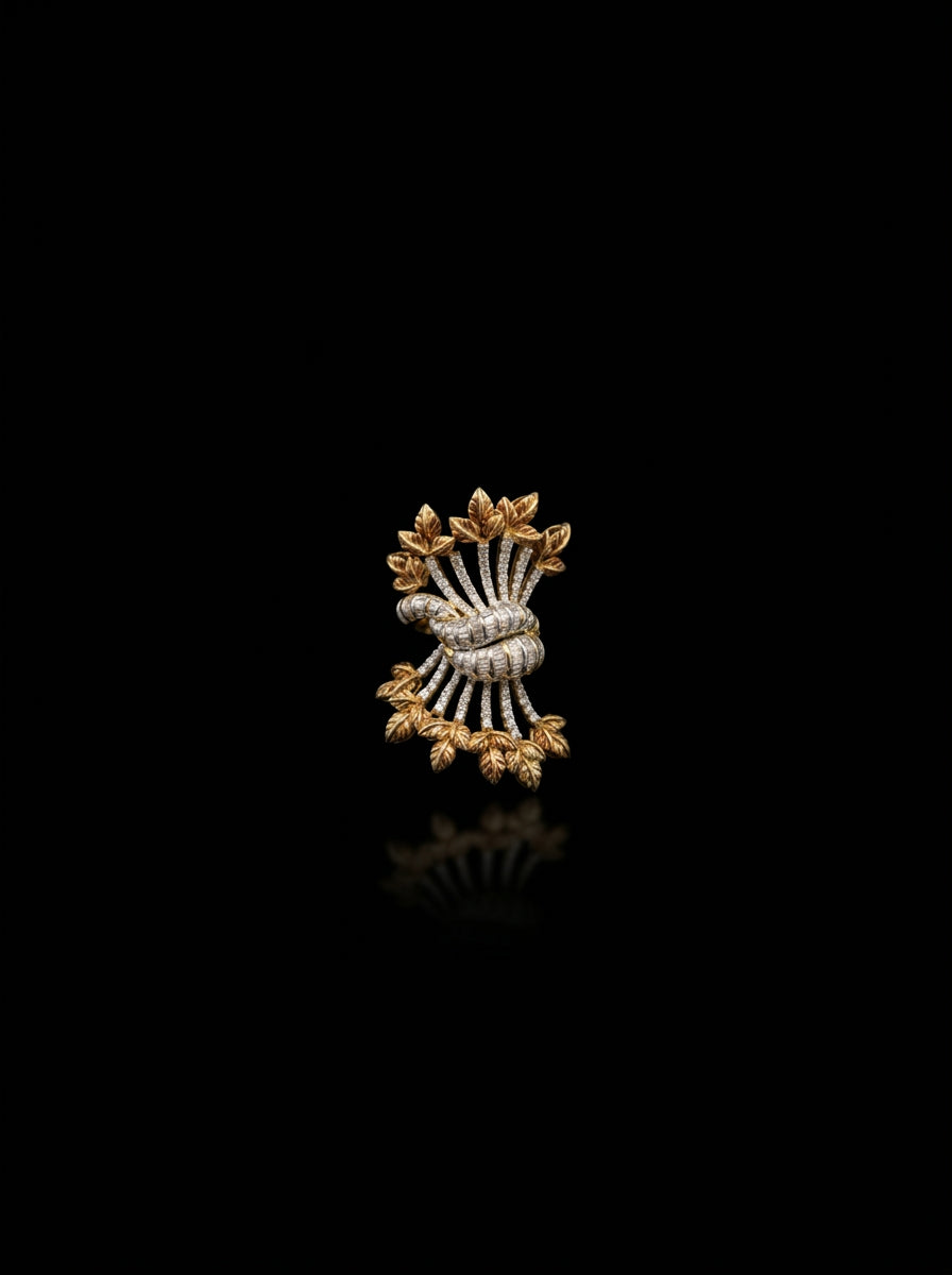 1.5Ct of Ring with the Purity of 18k