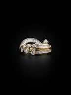 0.8Ct of Ring with the Purity of 18k
