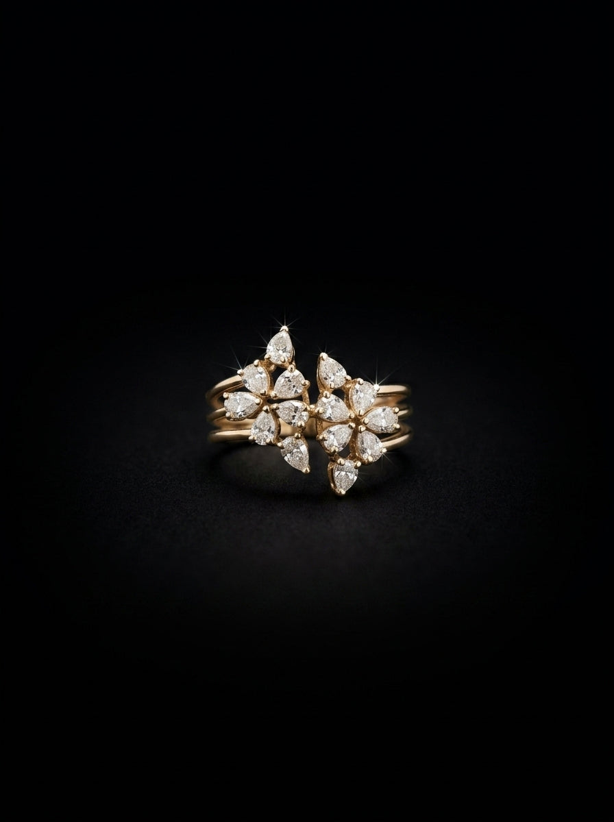1Ct of Ring with the Purity of 18k