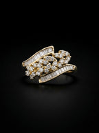 0.5Ct of Ring with the Purity of 18k