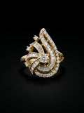 0.8Ct of Ring with the Purity of 18k
