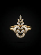 0.5Ct of Ring with the Purity of 18k