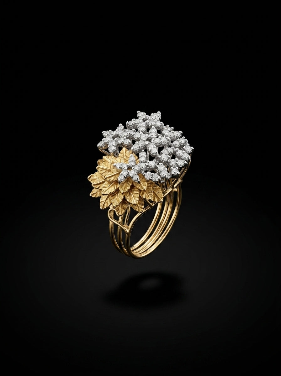 1.5Ct of Ring with the Purity of 18k