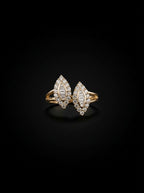 0.8Ct of Ring with the Purity of 18k