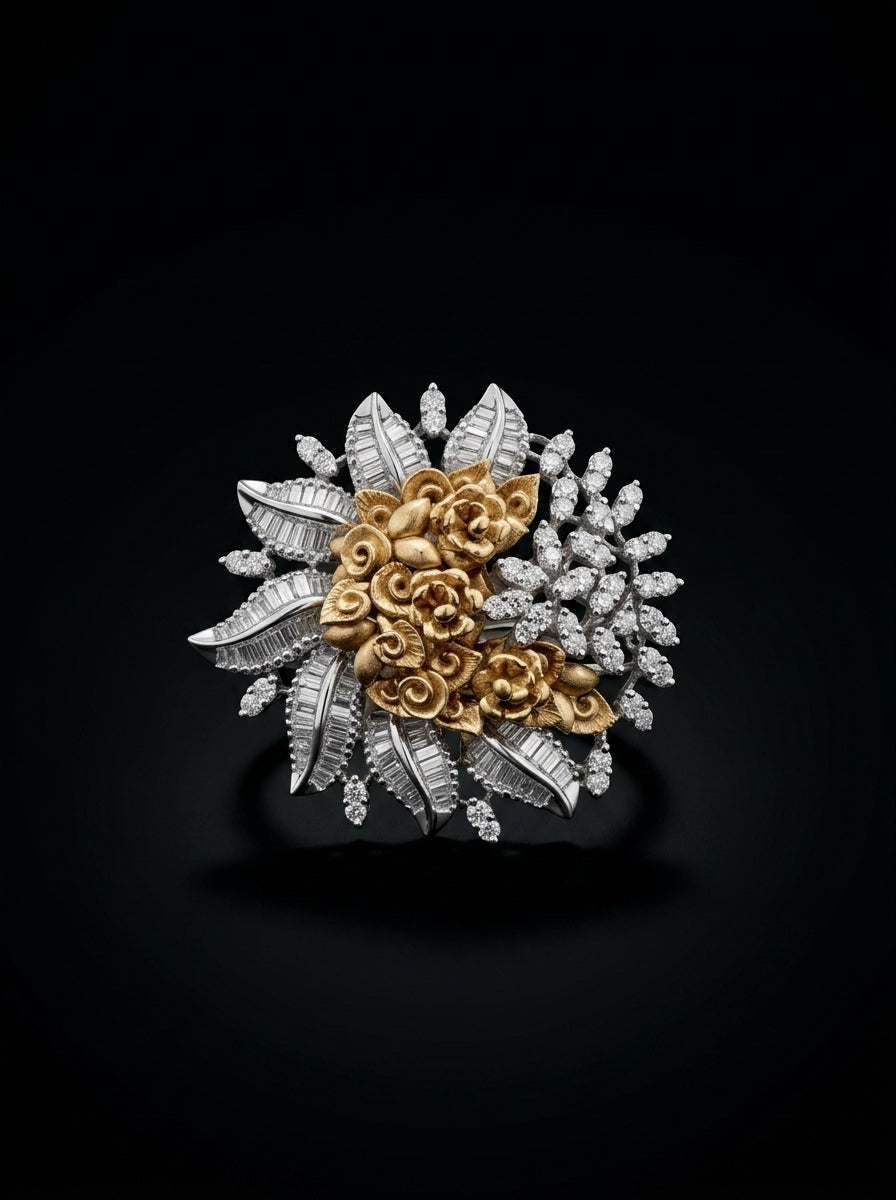 2.3Ct of Ring with the Purity of 18k