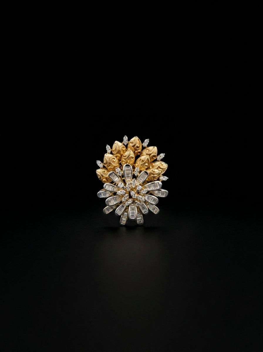1.15Ct of Ring with the Purity of 18k