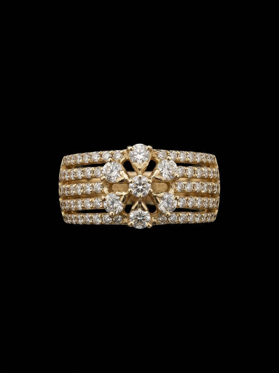 1.01Ct of Ring With the Purity of 18K