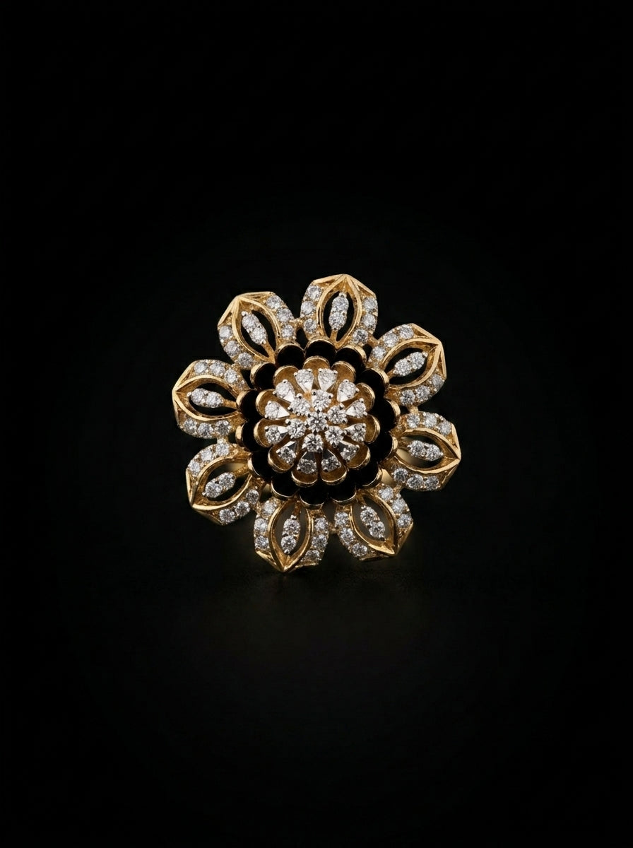 2.4Ct of Ring with the Purity of 14K