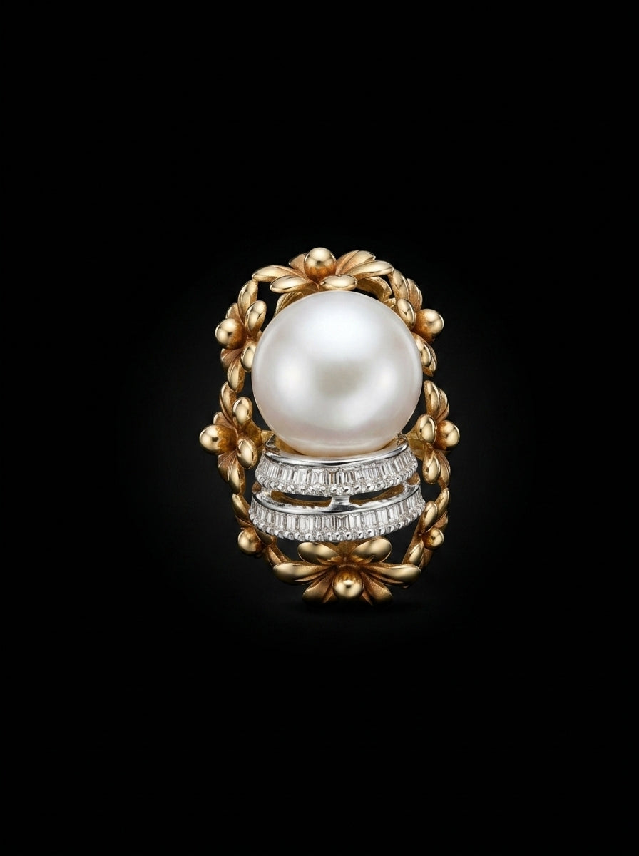 0.8Ct of Ring with the Purity of 14K