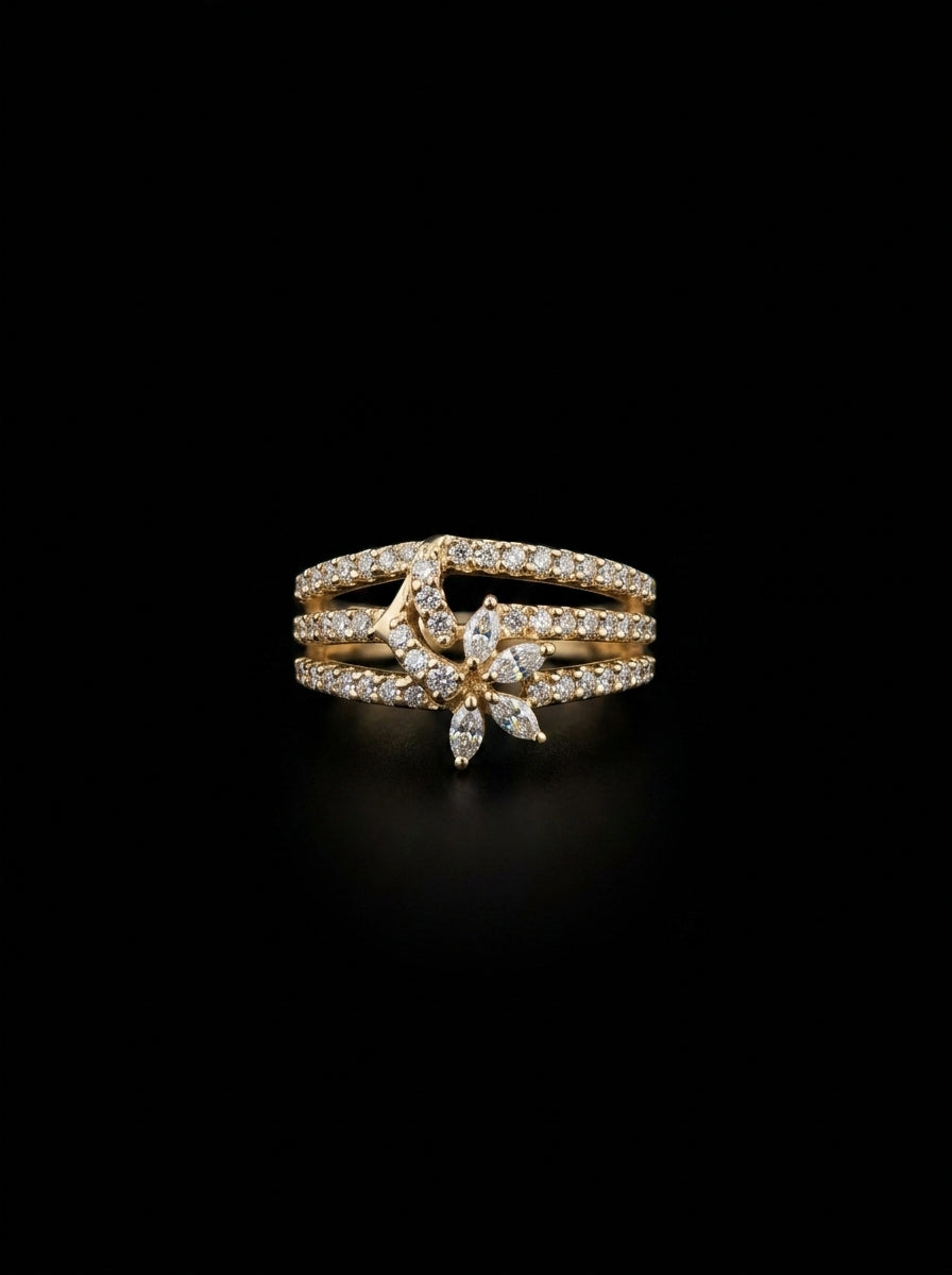 1Ct of Ring with the Purity of 14K