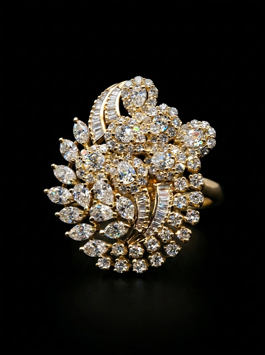 3.3Ct of Ring with the Purity of 14K