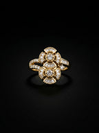 0.5Ct of Ring with the Purity of 14K
