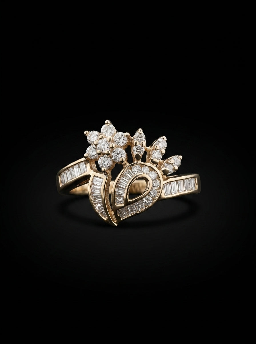 0.55Ct of Ring with the Purity of 14K