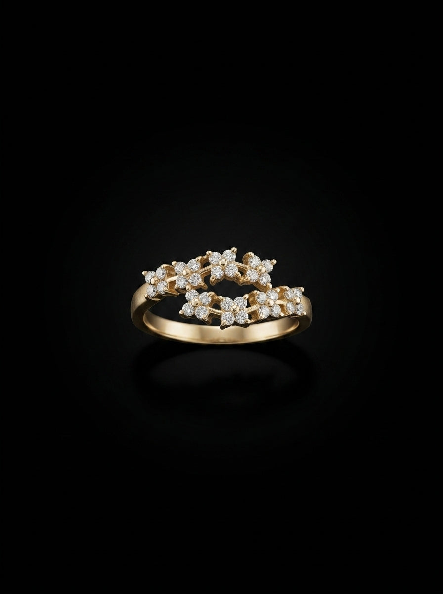0.5Ct of Ring with the Purity of 14K