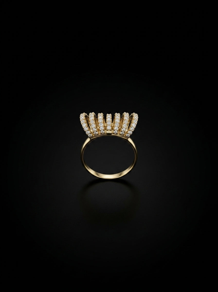 1Ct of Ring with the Purity of 14K
