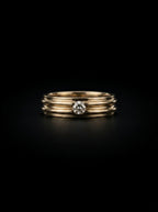 0.5Ct of Ring with the Purity of 14K