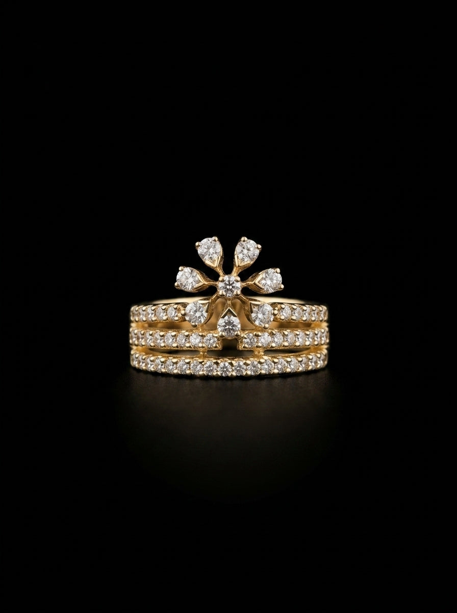 1Ct of Ring with the Purity of 14K