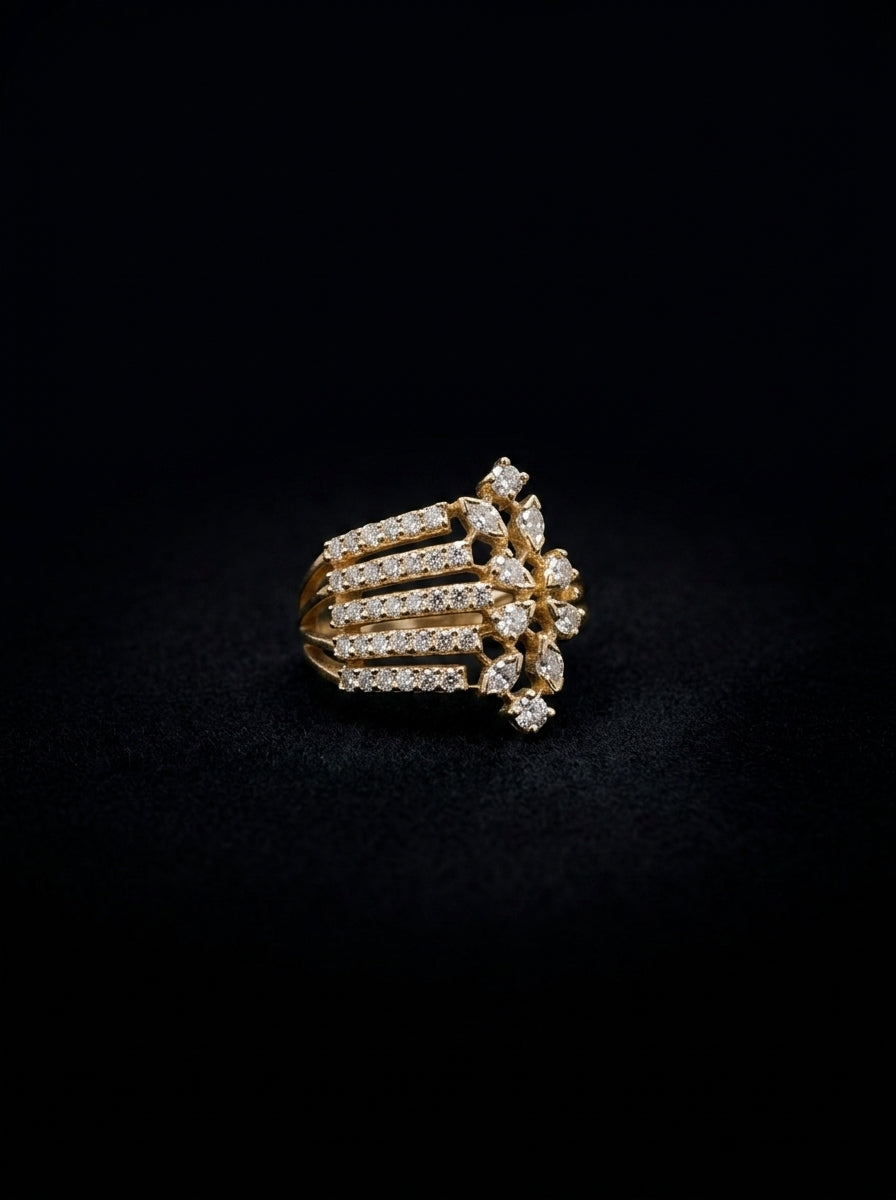 1Ct of Ring with the Purity of 14K