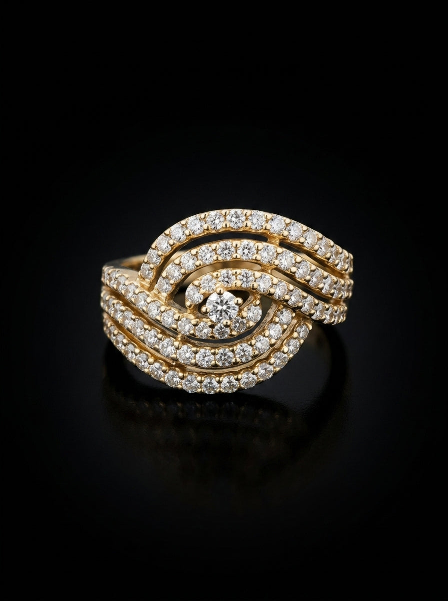 1.5Ct of Ring with the Purity of 14K