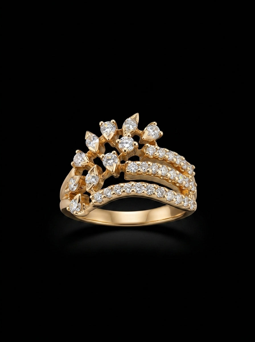 1Ct of Ring with the Purity of 14K