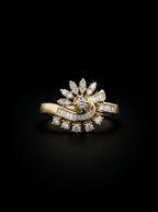 0.7Ct of Ring with the Purity of 14K